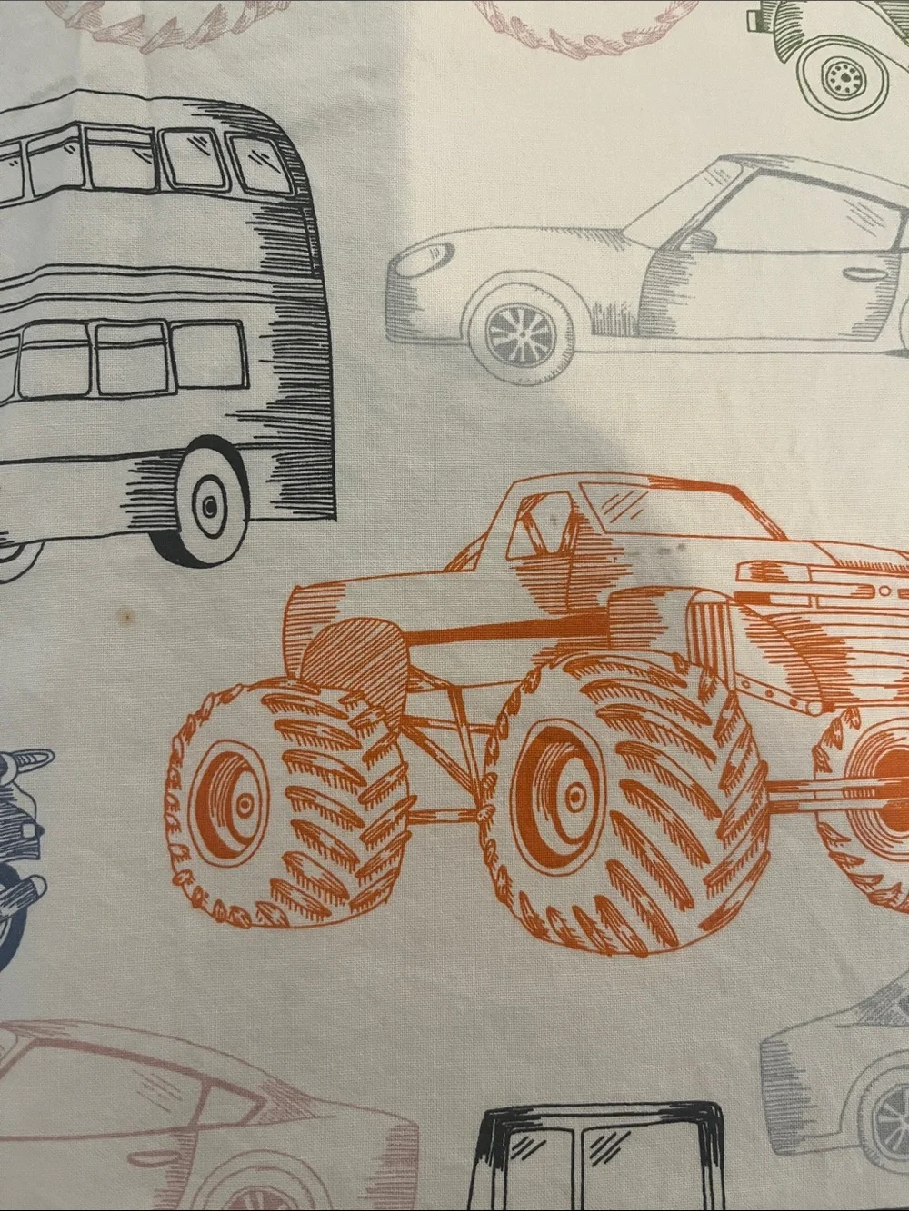 IKEA Twin Kid’s  Vehicle Print Cotton Duvet Cover